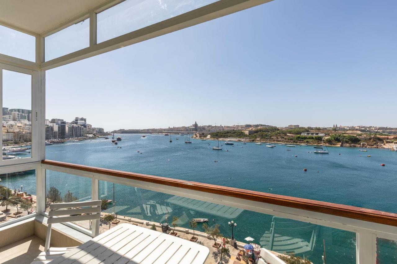 Stunning - Seafront 3-Bedroom 6Th Floor Sliema Buitenkant foto